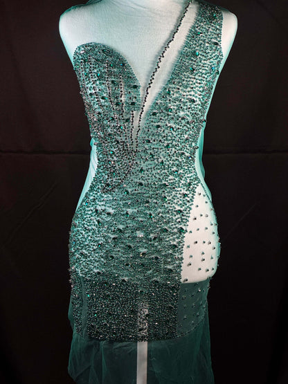 Rhinestone bodice 438