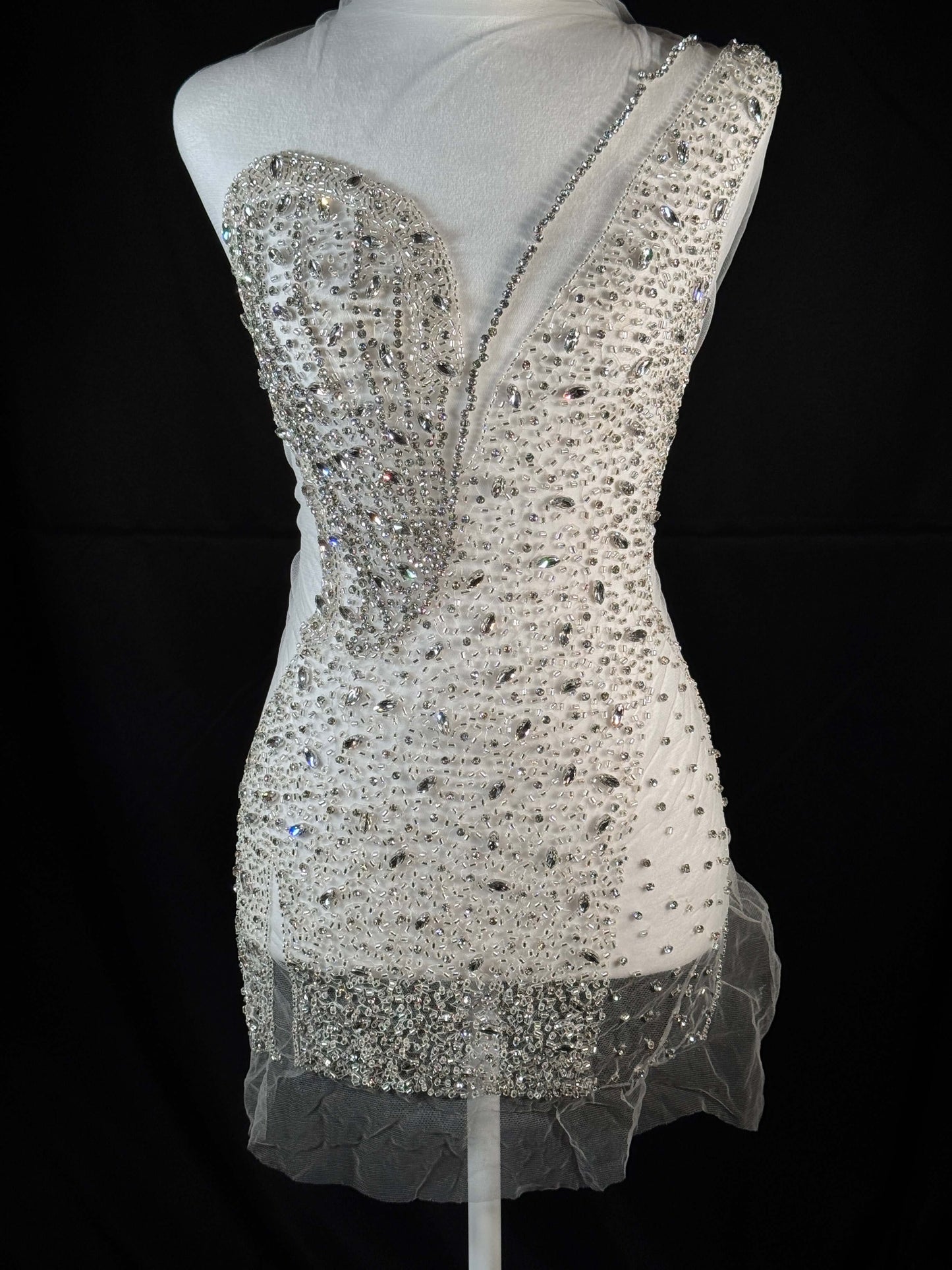 Rhinestone bodice 438