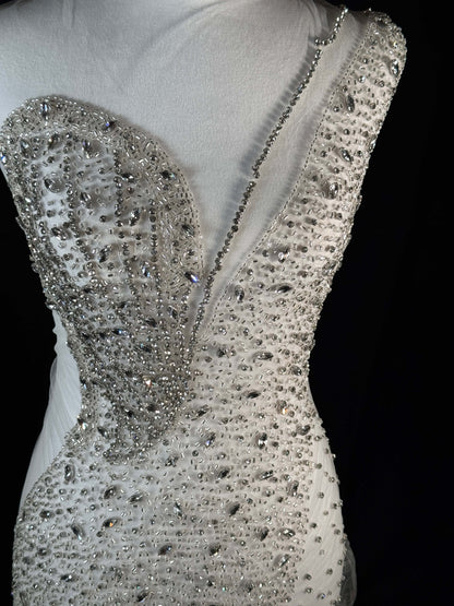 Rhinestone bodice 438