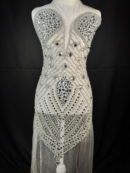 Rhinestone Bodice 464