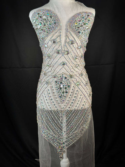 Rhinestone Bodice 464