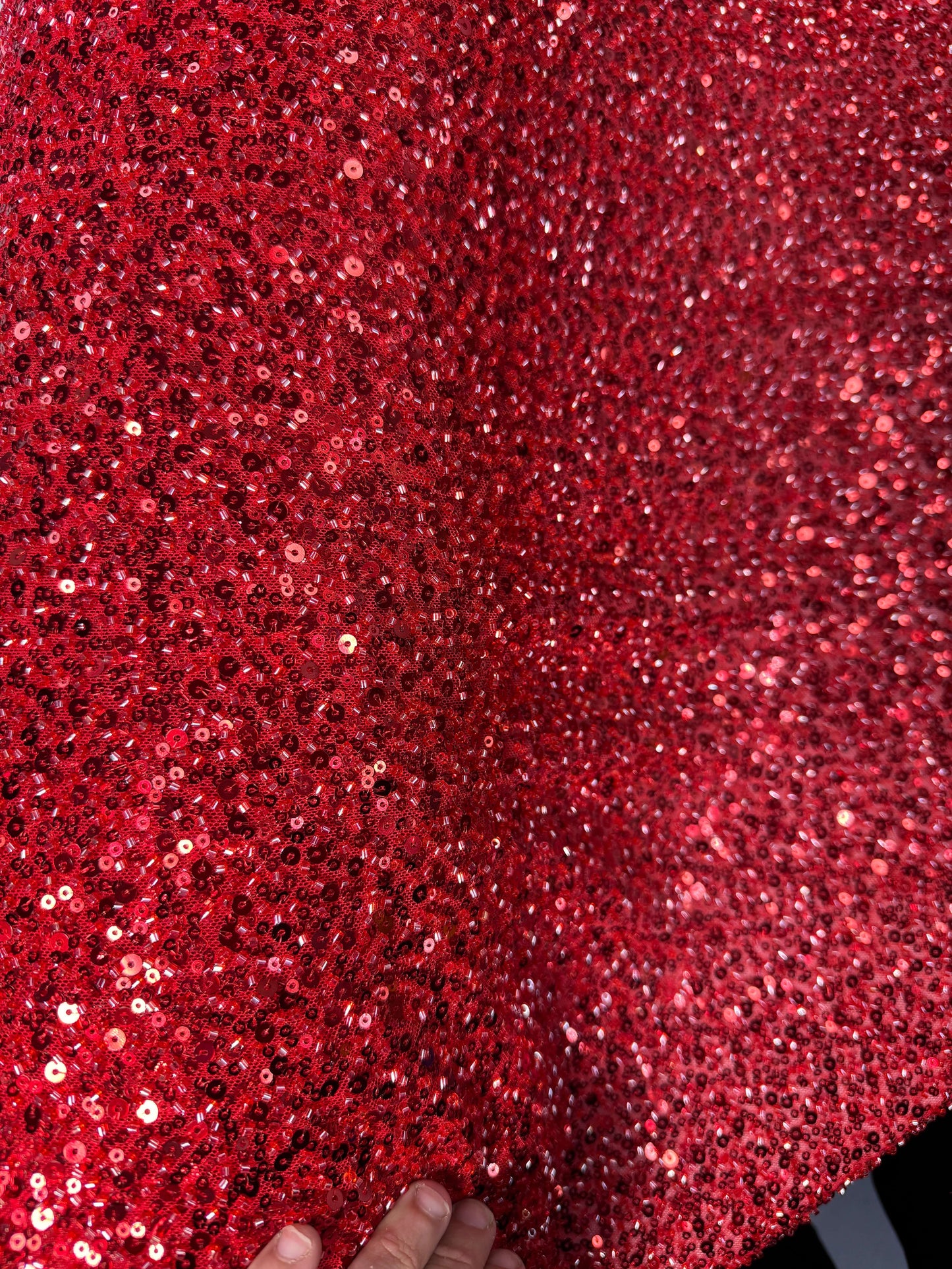 Elegant solid Sequins with beads
