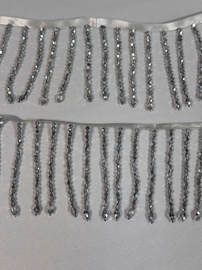Beaded Crystal Fringe