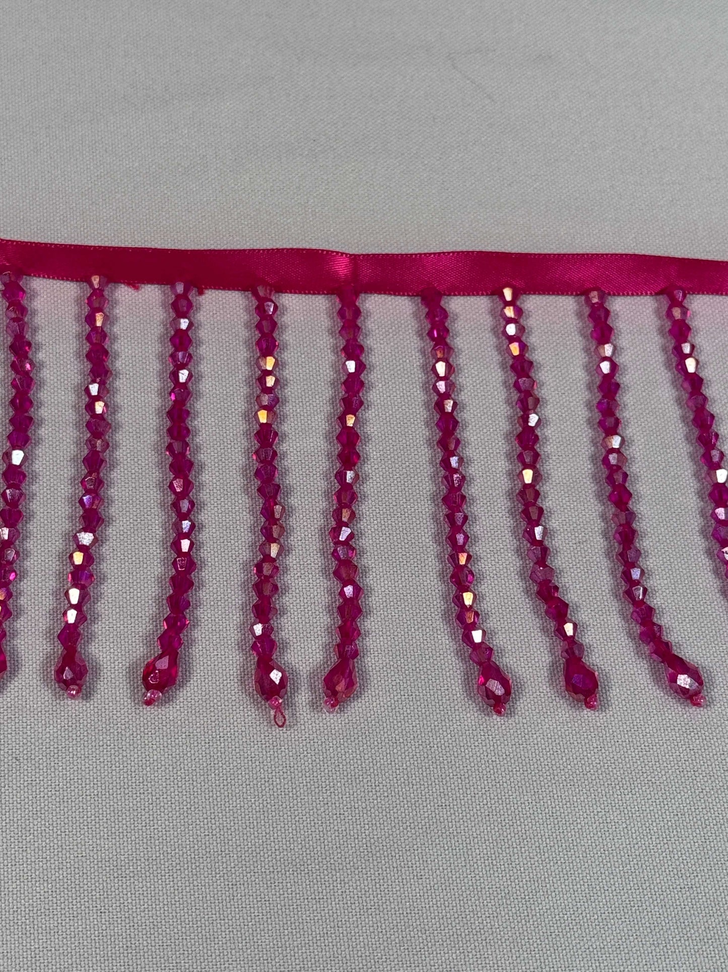 Beaded Crystal Fringe
