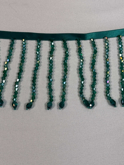 Beaded Crystal Fringe
