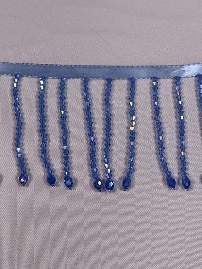 Beaded Crystal Fringe
