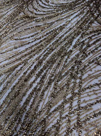 Glitter lace mesh Full elegant design