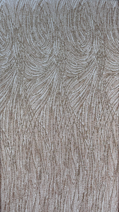 Glitter lace mesh Full elegant design
