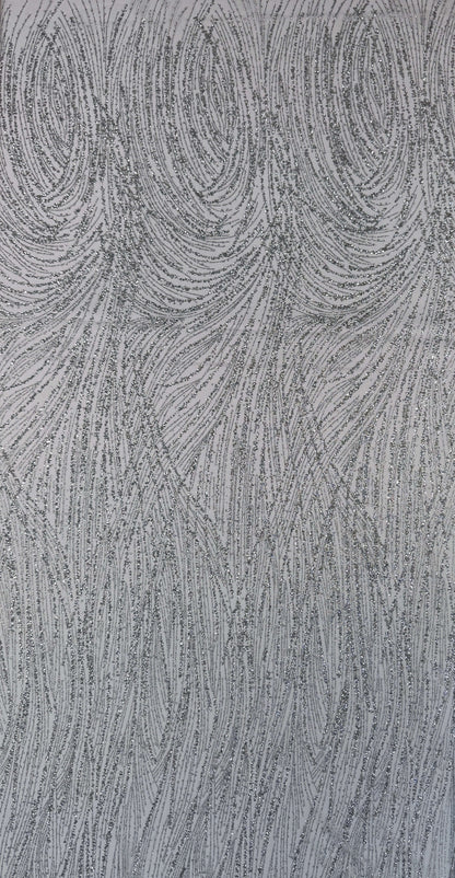 Glitter lace mesh Full elegant design