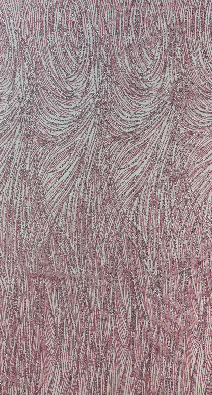 Glitter lace mesh Full elegant design