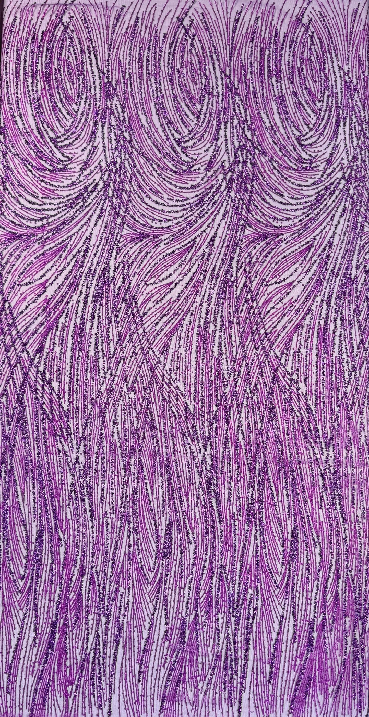 Glitter lace mesh Full elegant design