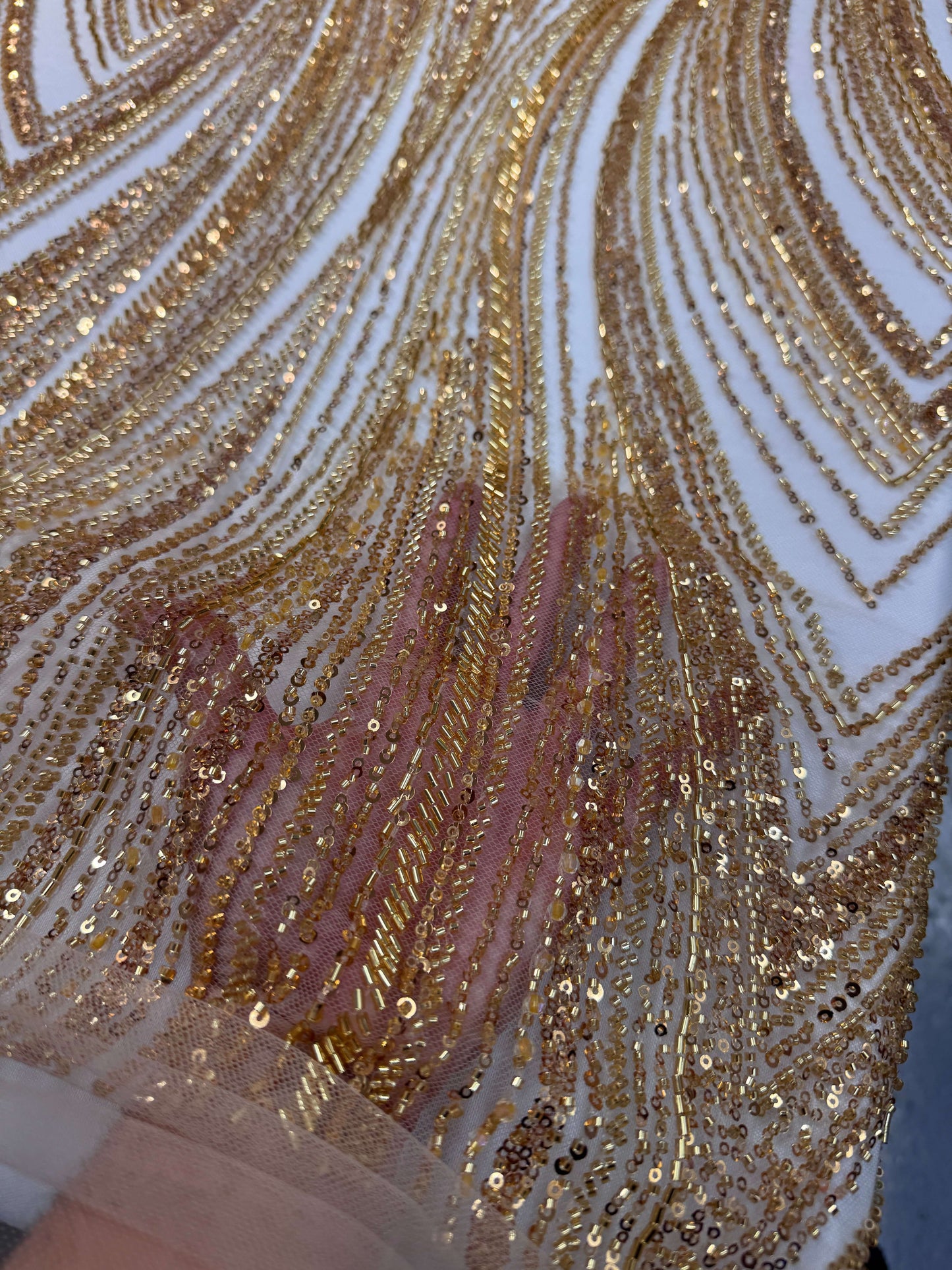 Fire Beaded Lace
