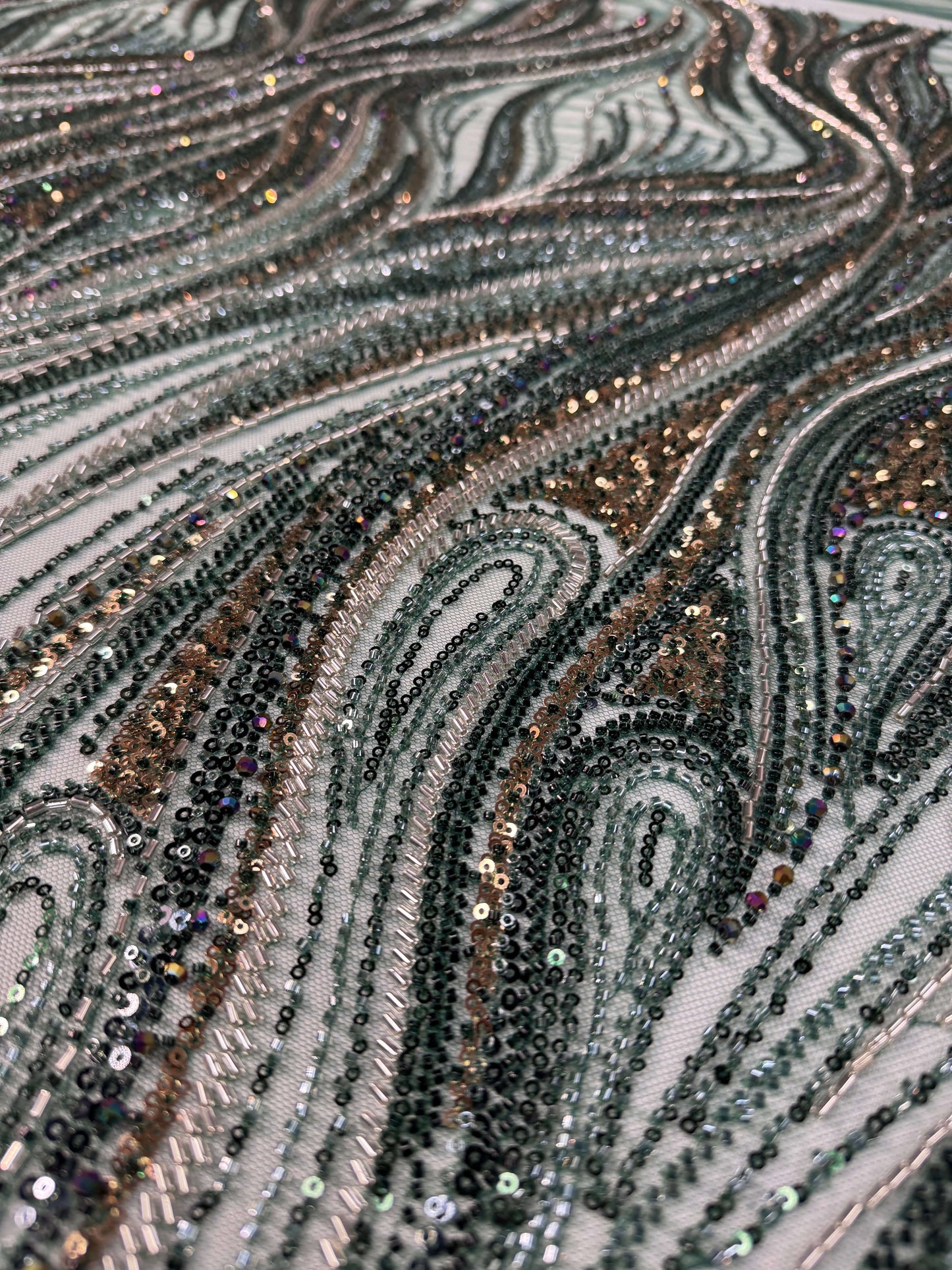 Fire Beaded Lace