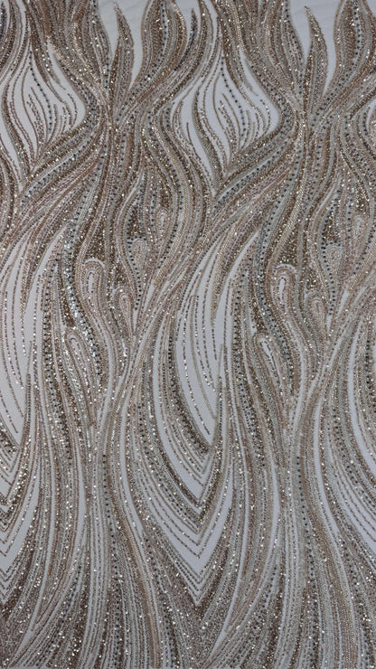 Fire Beaded Lace