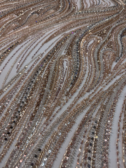 Fire Beaded Lace