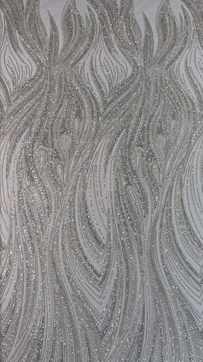 Fire Beaded Lace