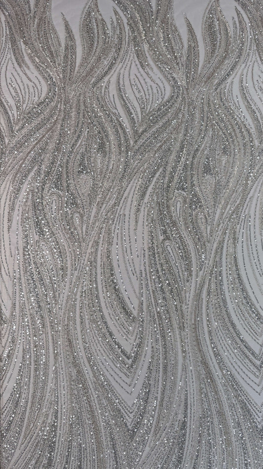 Fire Beaded Lace