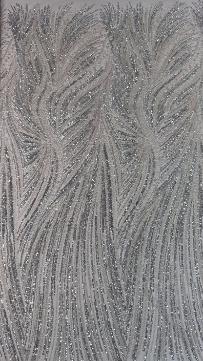 Simple Full Beaded Lace