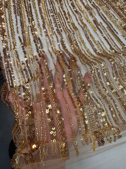 Simple Full Beaded Lace