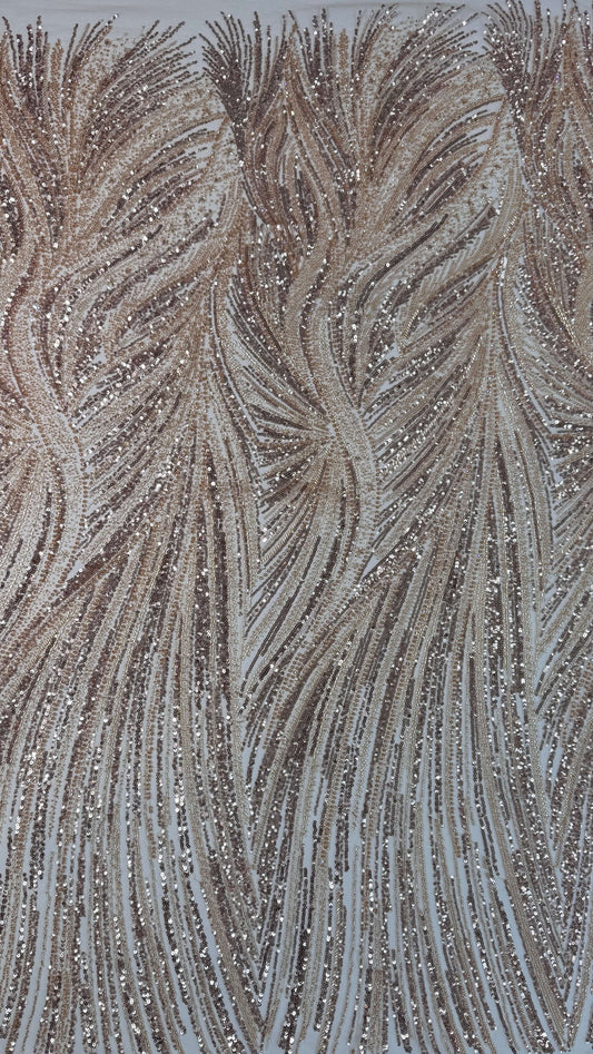 Simple Full Beaded Lace