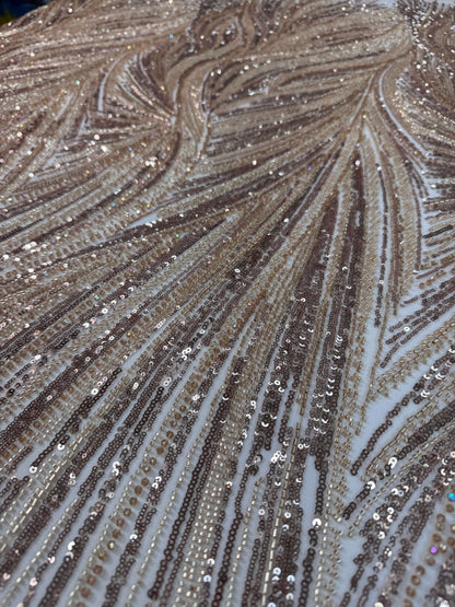 Simple Full Beaded Lace