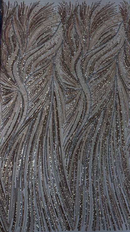 Simple Full Beaded Lace