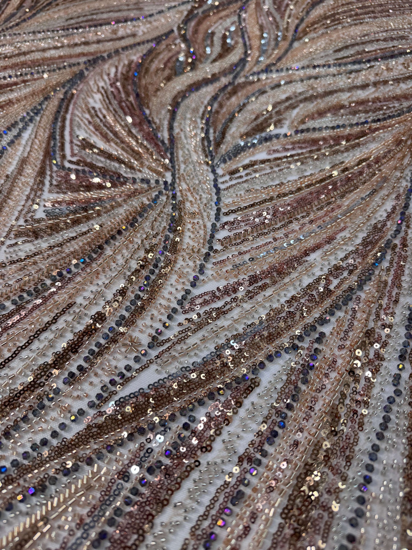 Simple Full Beaded Lace