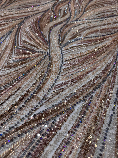 Simple Full Beaded Lace