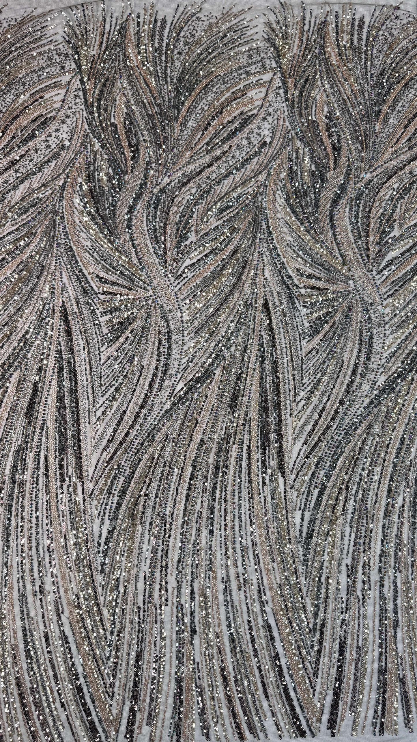 Simple Full Beaded Lace