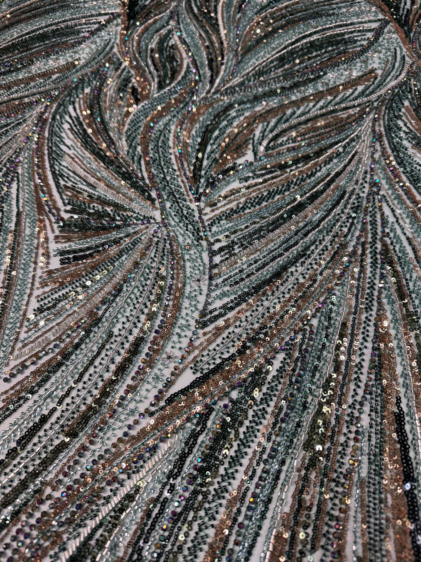 Simple Full Beaded Lace