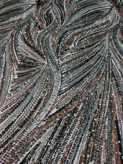 Simple Full Beaded Lace