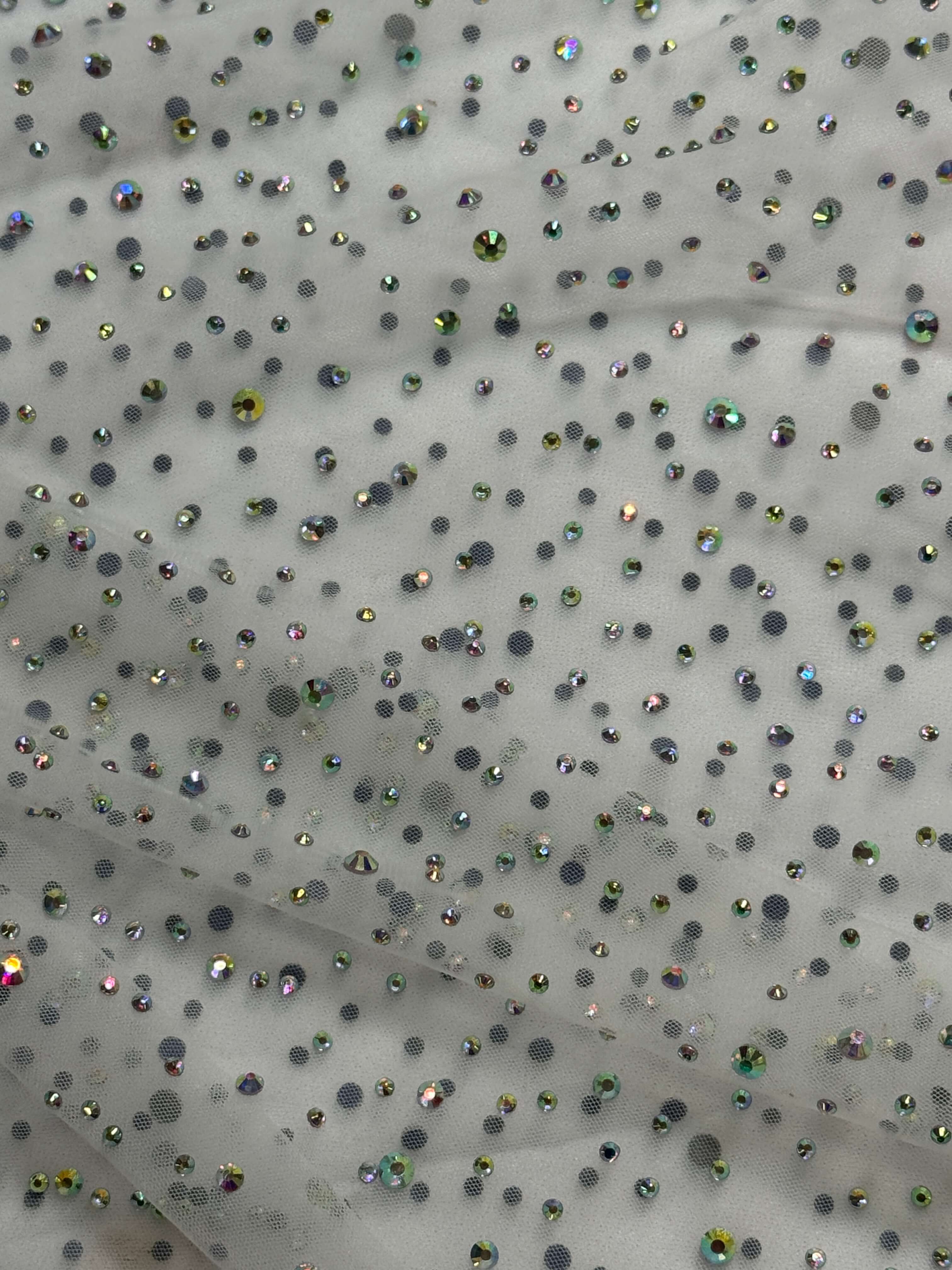Faux Rhinestone Pattern Rhinestone Fabrics – Rosa Fabrics