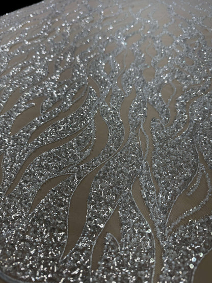 Flame Beaded Lace