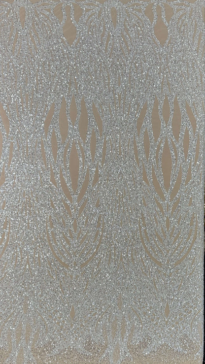 Full design beaded Lace