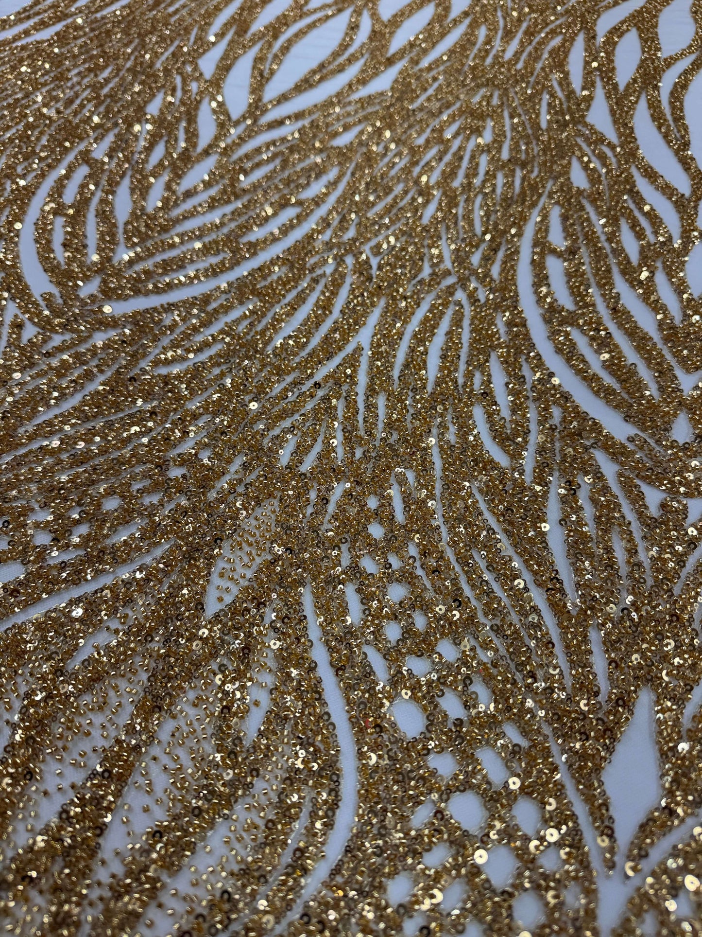 Full design beaded Lace