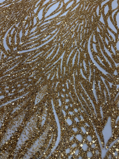 Full design beaded Lace