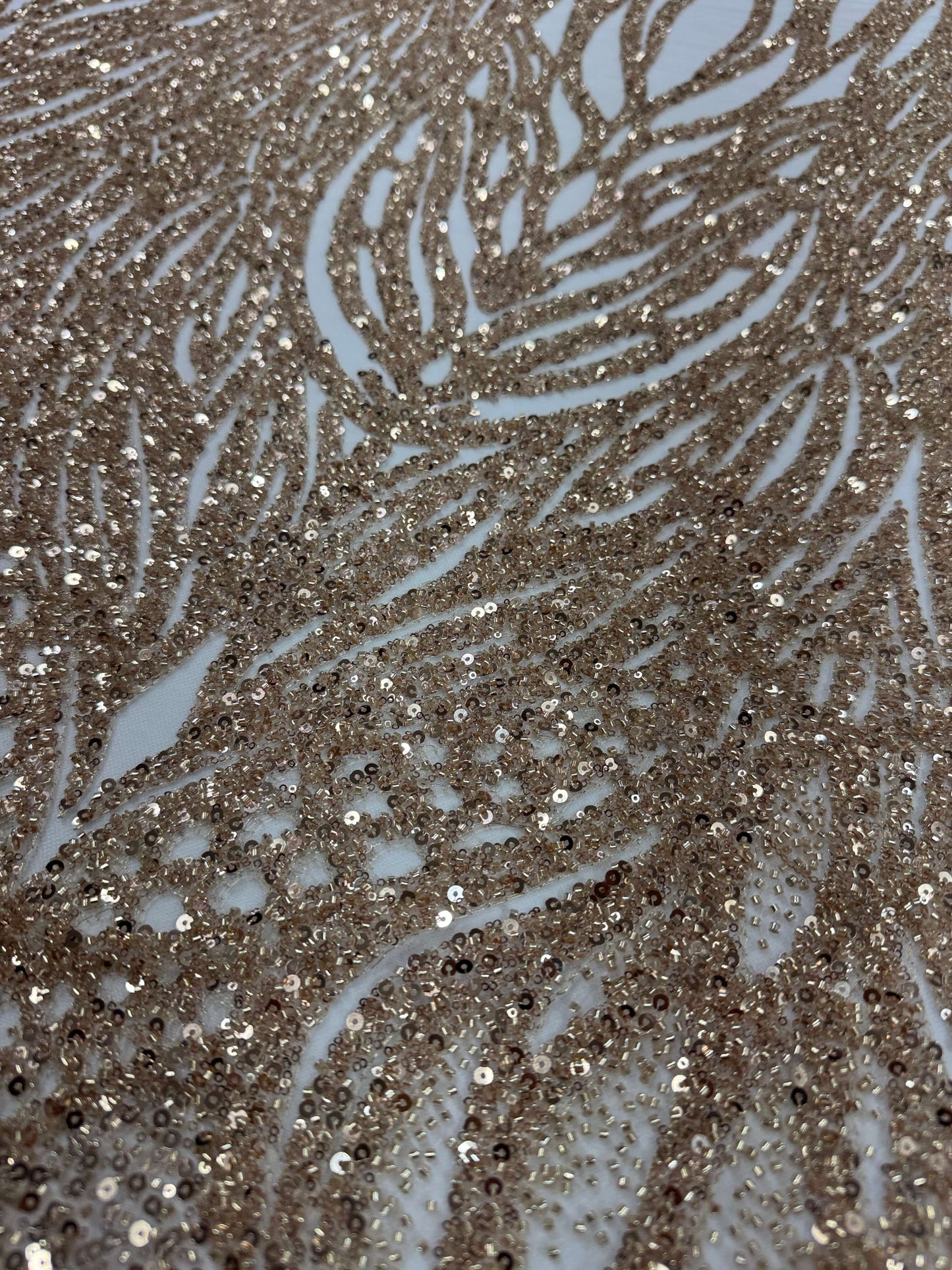 Full design beaded Lace