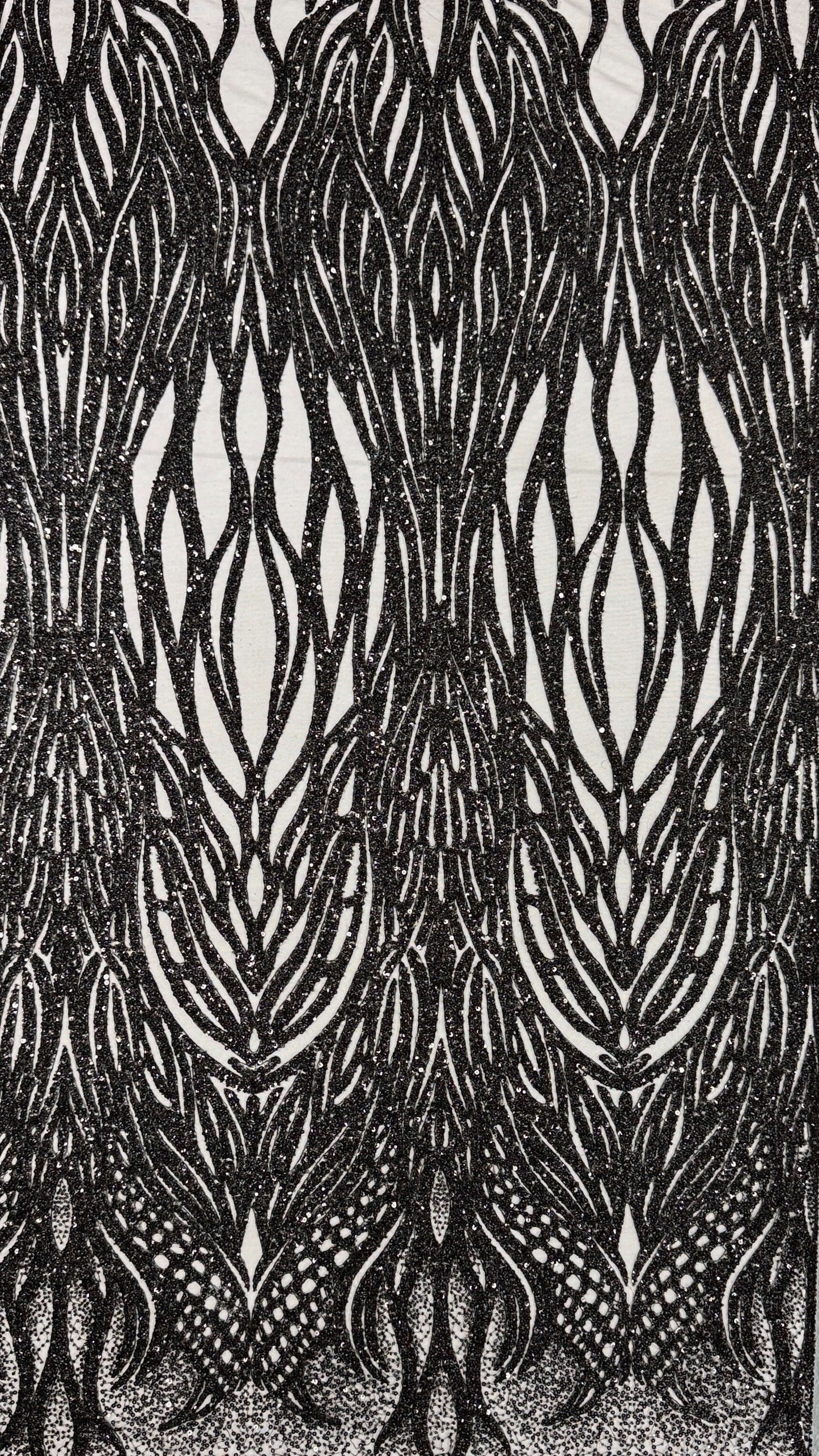 Full design beaded Lace