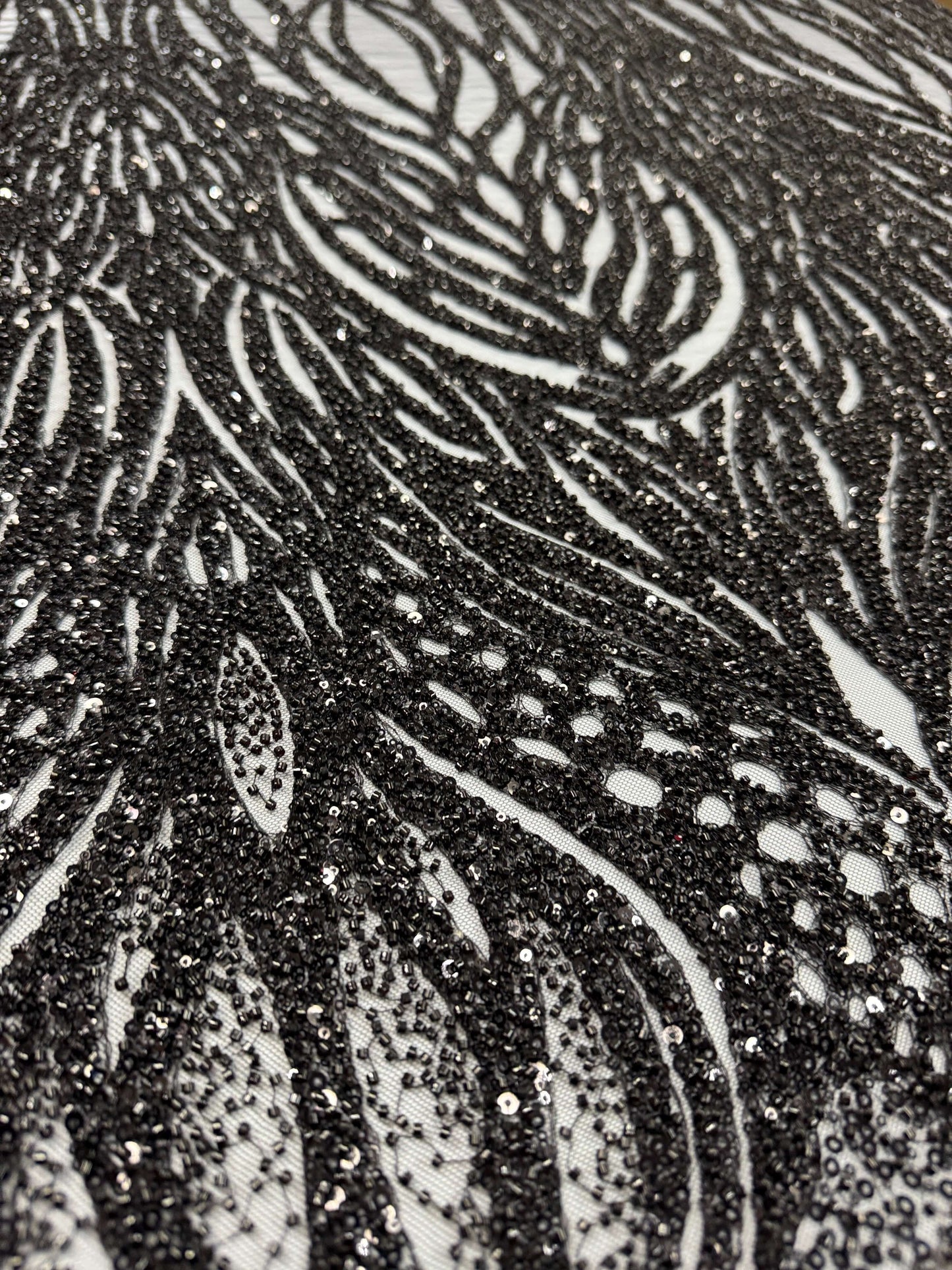 Full design beaded Lace