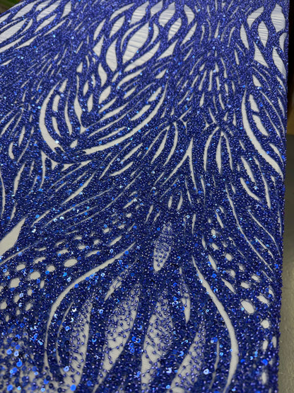 Full design beaded Lace