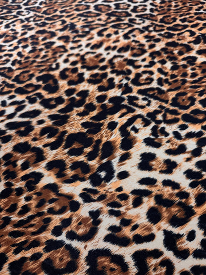 Stretch Velvet Animal Print- Cheetah, Jaguar, Leopard