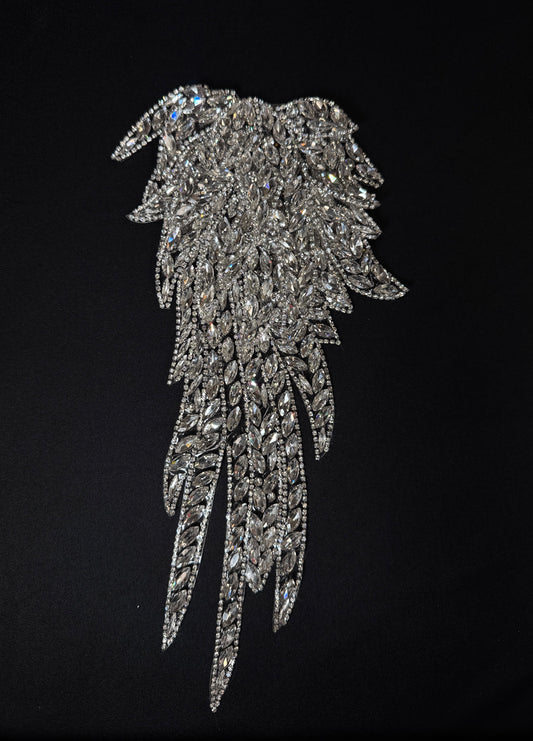 Wing Rhinestone Applique