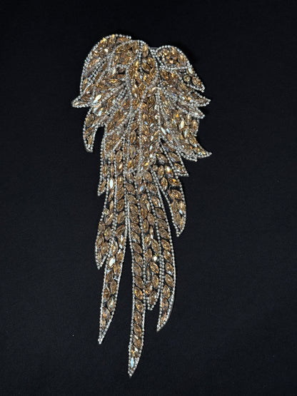 Wing Rhinestone Applique