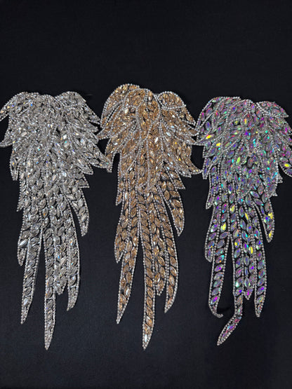 Wing Rhinestone Applique