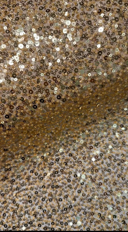 Elegant solid Sequins with beads