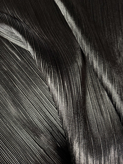 Pleated Liquid Organza