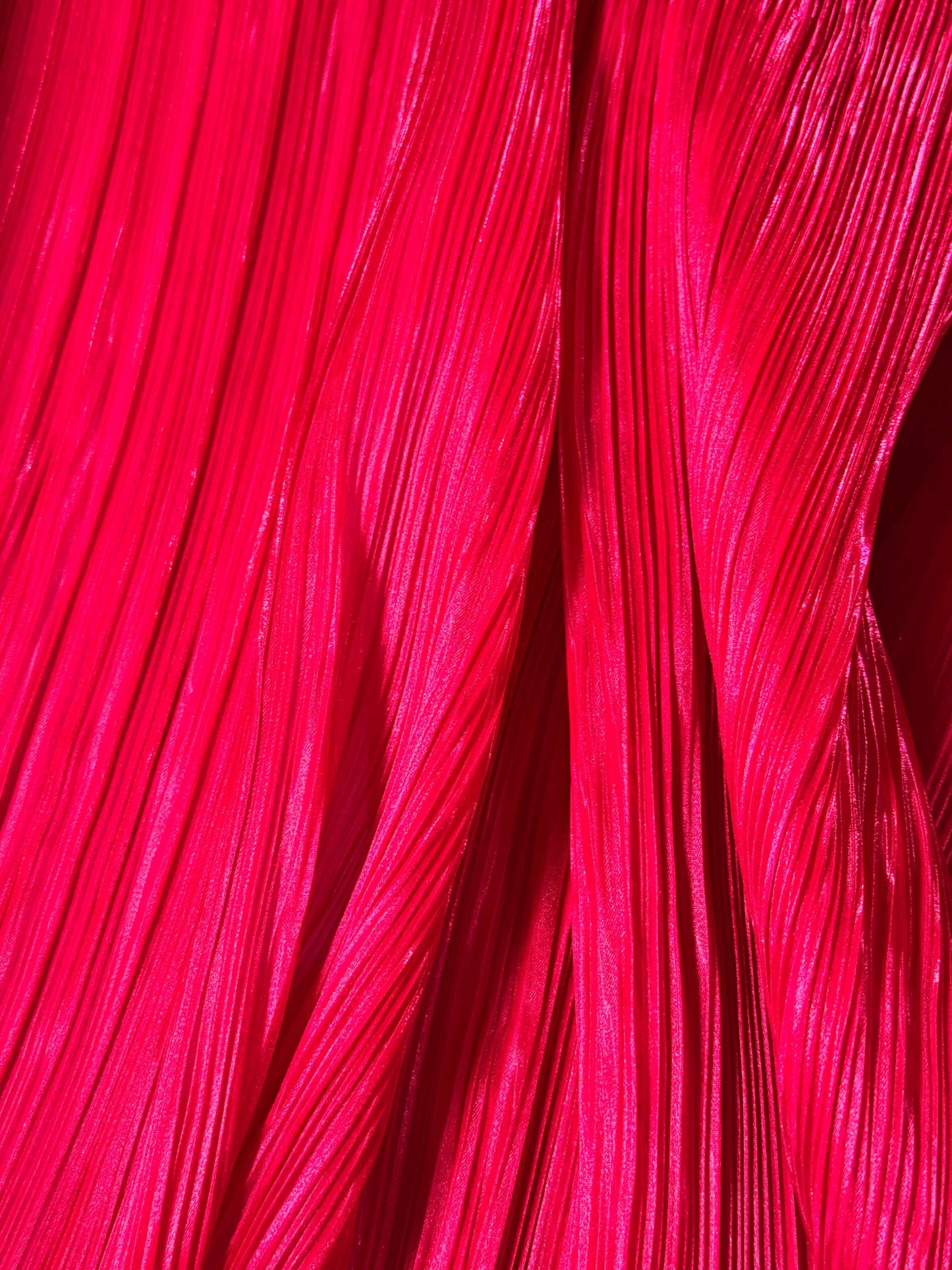 Pleated Liquid Organza