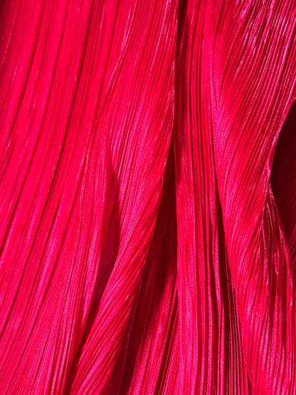 Pleated Liquid Organza
