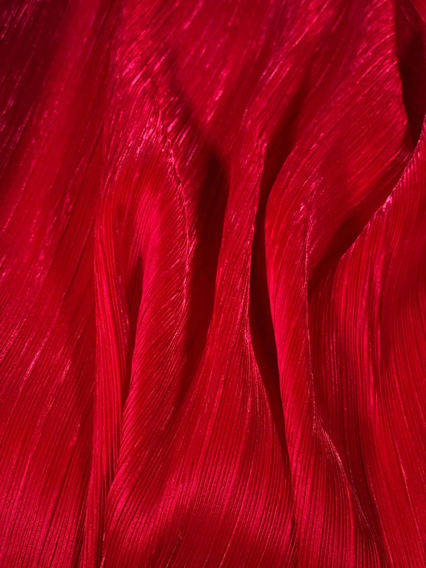 Pleated Liquid Organza