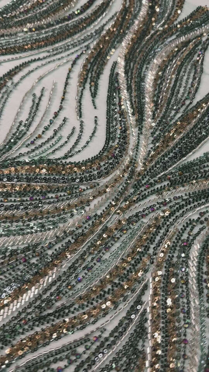 Fire Beaded Lace